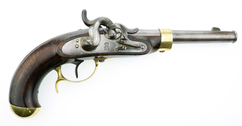 preußische Grenzaufseher-Pistole M 1851