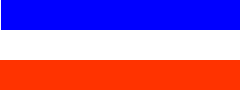 Blau-Wei�-Rot, die Tricole, die Flagge der franz�sischen Republik