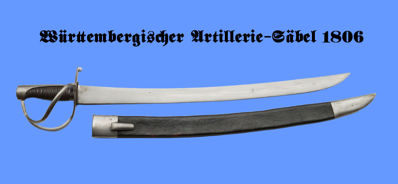 Yatagan f&uuml;r die W&uuml;rtt. B&uuml;chse 1860