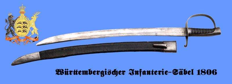 Yatagan f&uuml;r die W&uuml;rtt. B&uuml;chse 1860