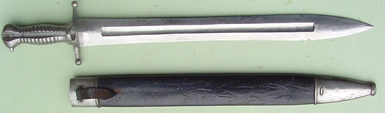 Haubajonett f&uuml;r das W&uuml;rtt. Artilleriegewehr 1860