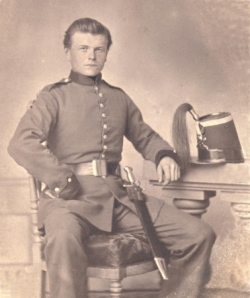 W&uuml;rtt. Artillerist um 1860