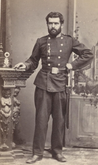 W&uuml;rtt. Infanterist um 1865